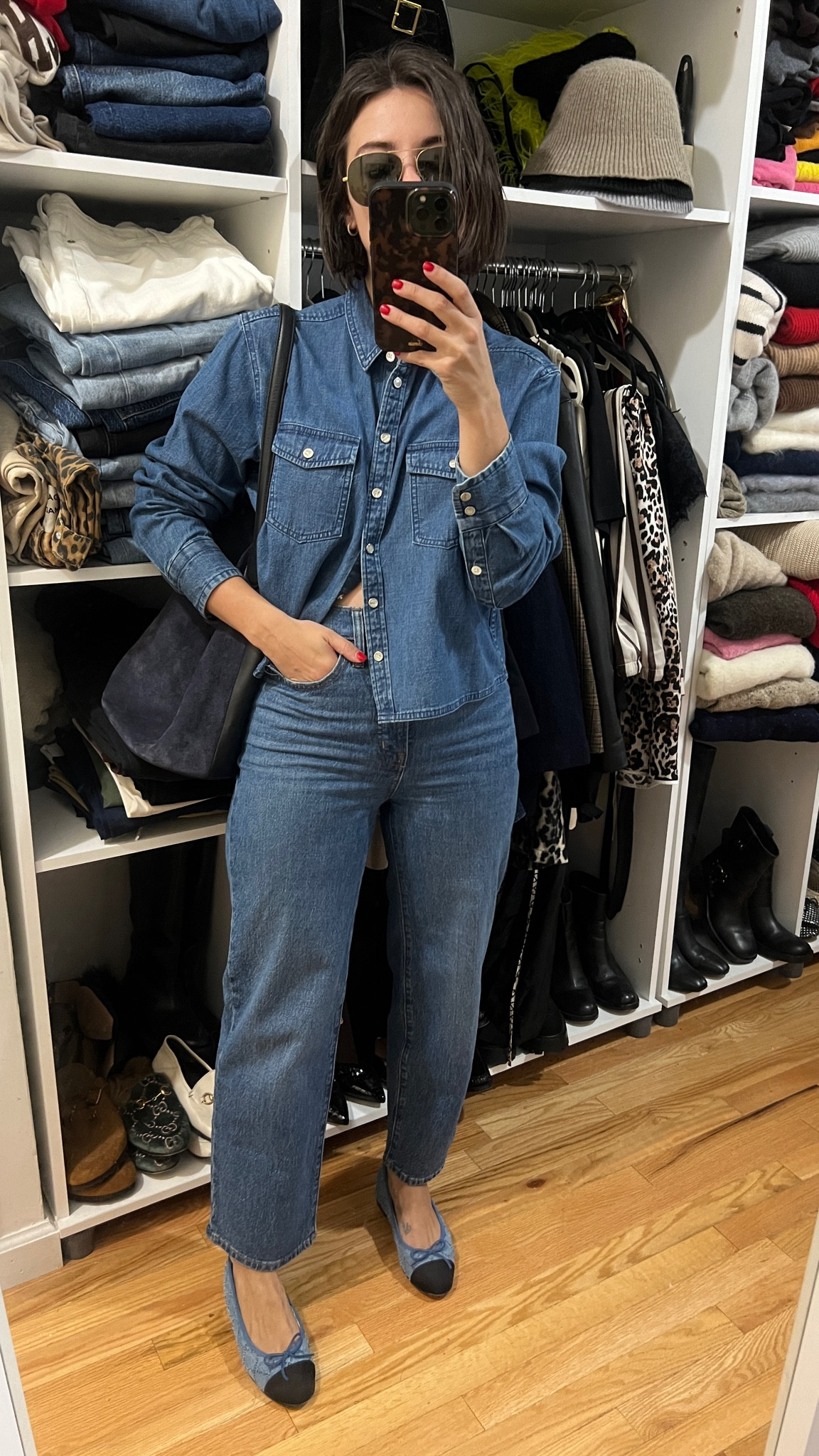 The perfect cropped button up shirt! I got my larger size in this J.Crew shirt!

#LTKFallSale