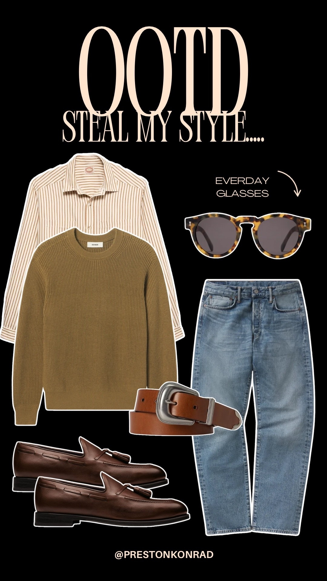 Neutral/denim OOTD for a fitting I’m headed to today!

#LTKootd #LTKMens #LTKSeasonal