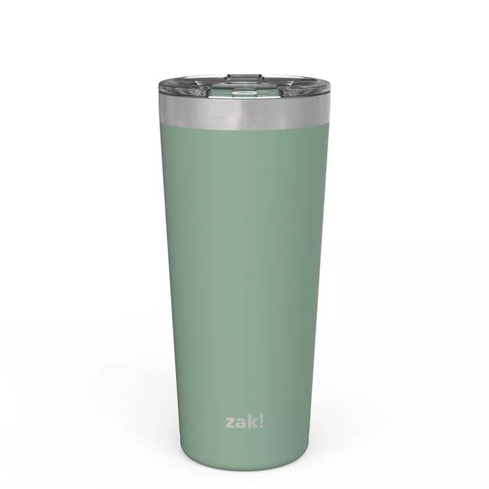 Zak! Designs 20oz Double Wall Stainless Steel Latah Tumbler with Contour Lid | Target
