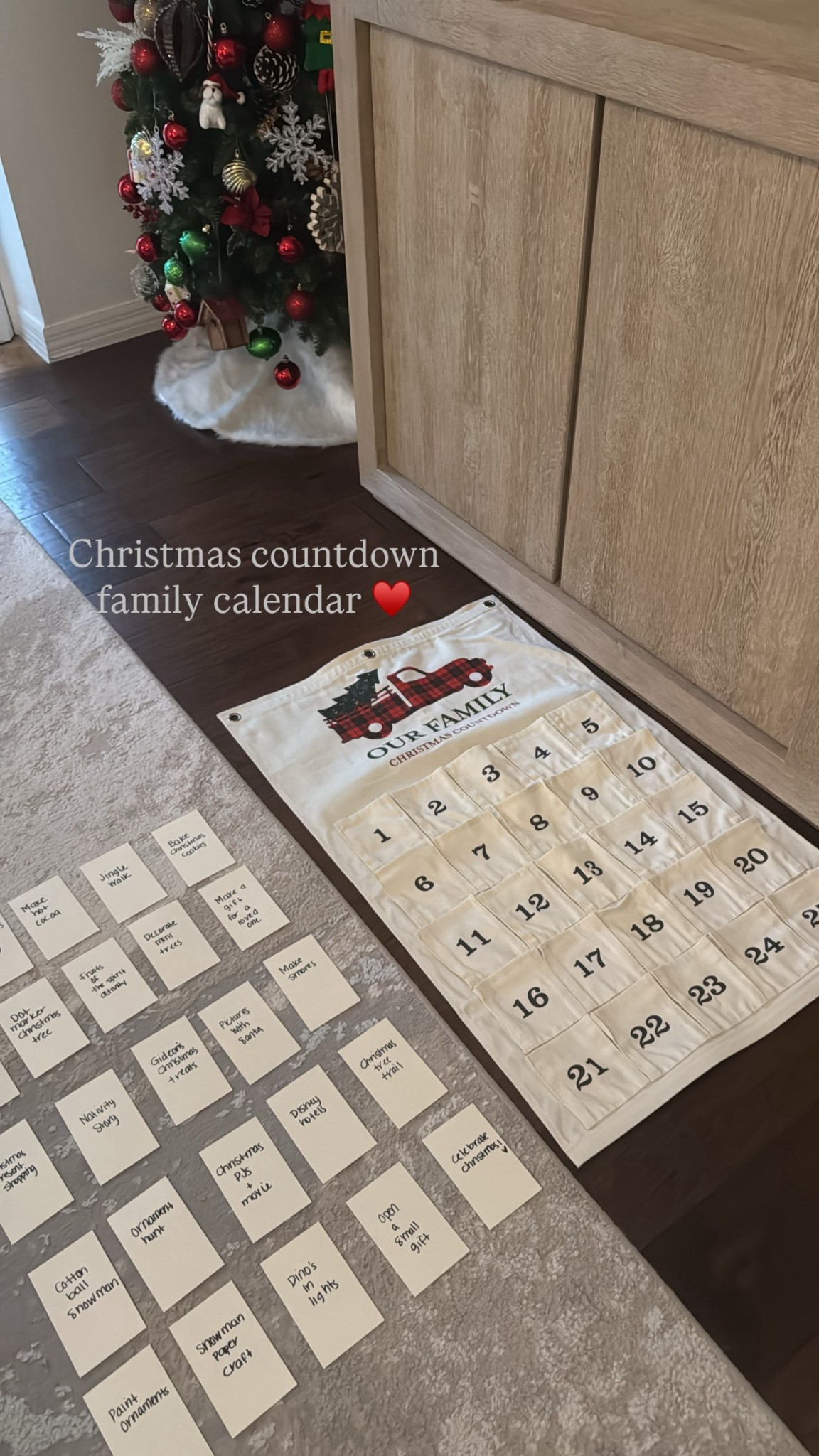  making core memories 🫶🏽 
personalized christmas countdown family calendar 🎄

#LTKmomlife #LTKHoliday #LTKGiftGuide
