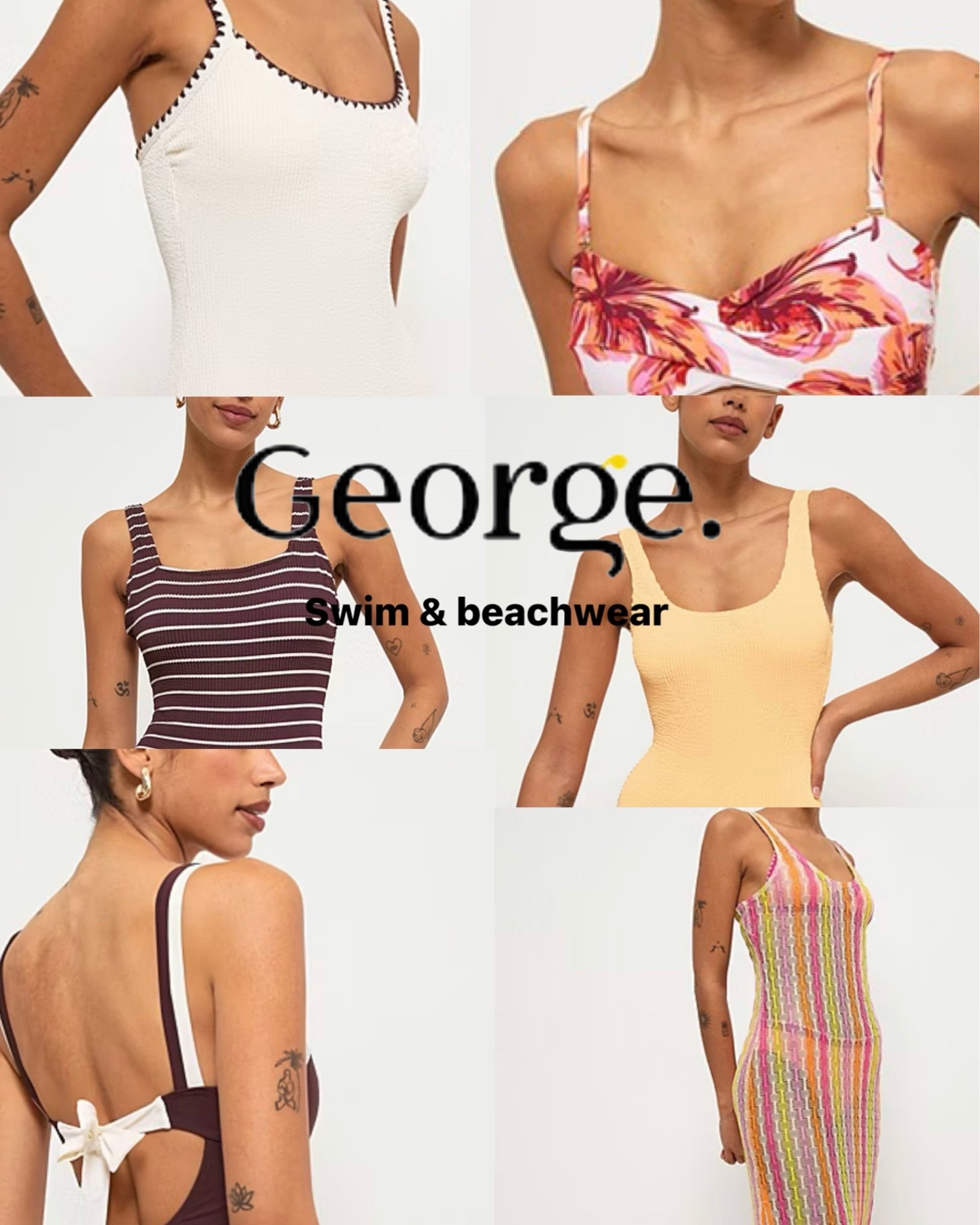 Gorgeous affordable swim & beachwear at @George 💚