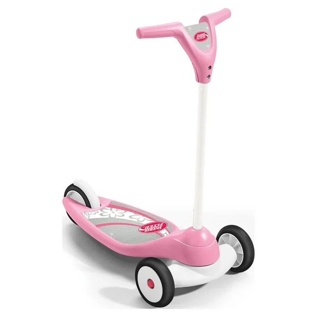 Radio Flyer My 1st Scooter Sparkle, 3 Wheels, Pink, Toddlers, 4.5 lbs. Assembled | Walmart (US)
