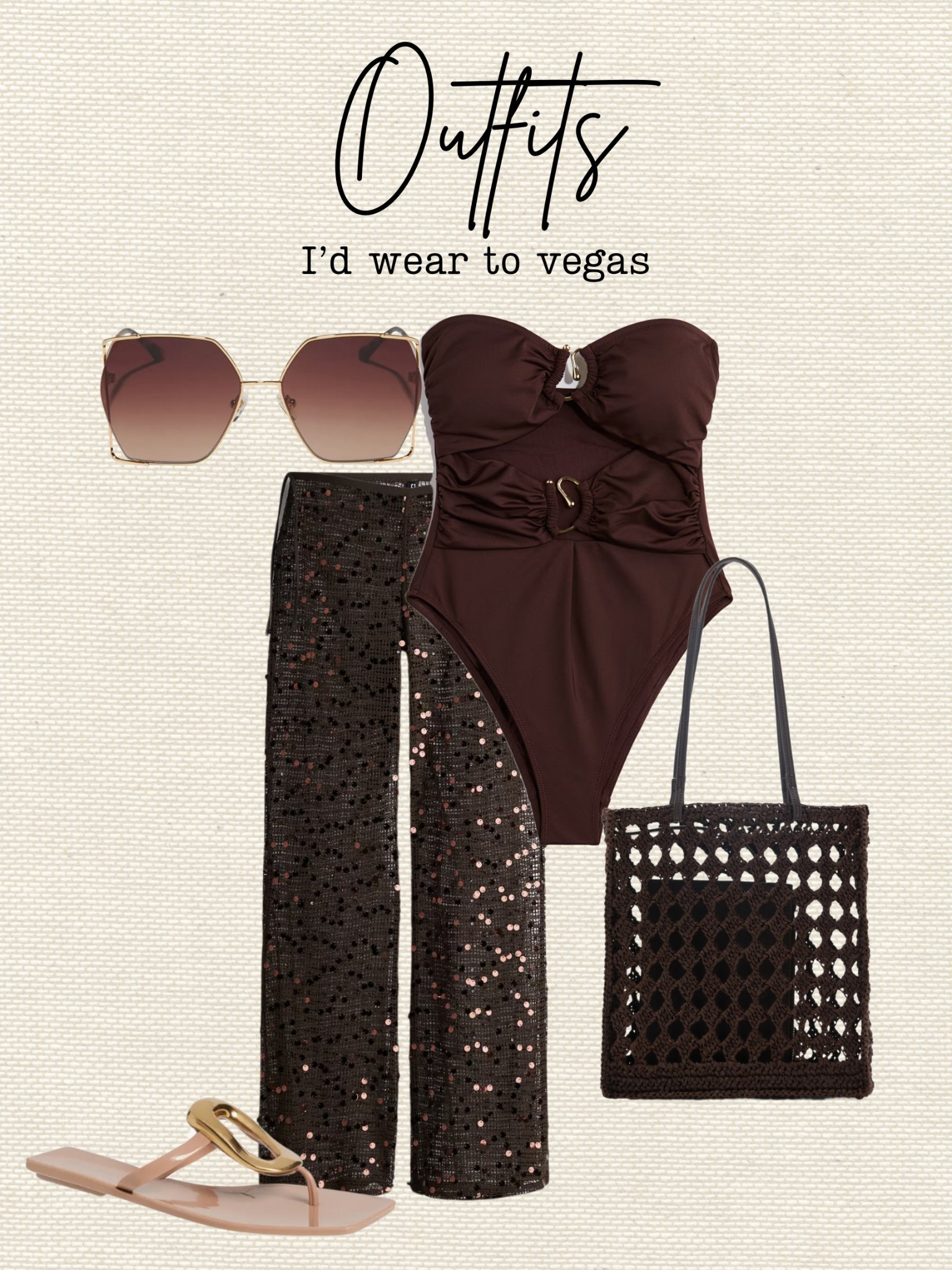 Sequin mech pants, pool party, swimsuit, Vegas outfit, vacation outfit, vacation stylee

#LTKMidsize #LTKStyleTip #LTKTravel