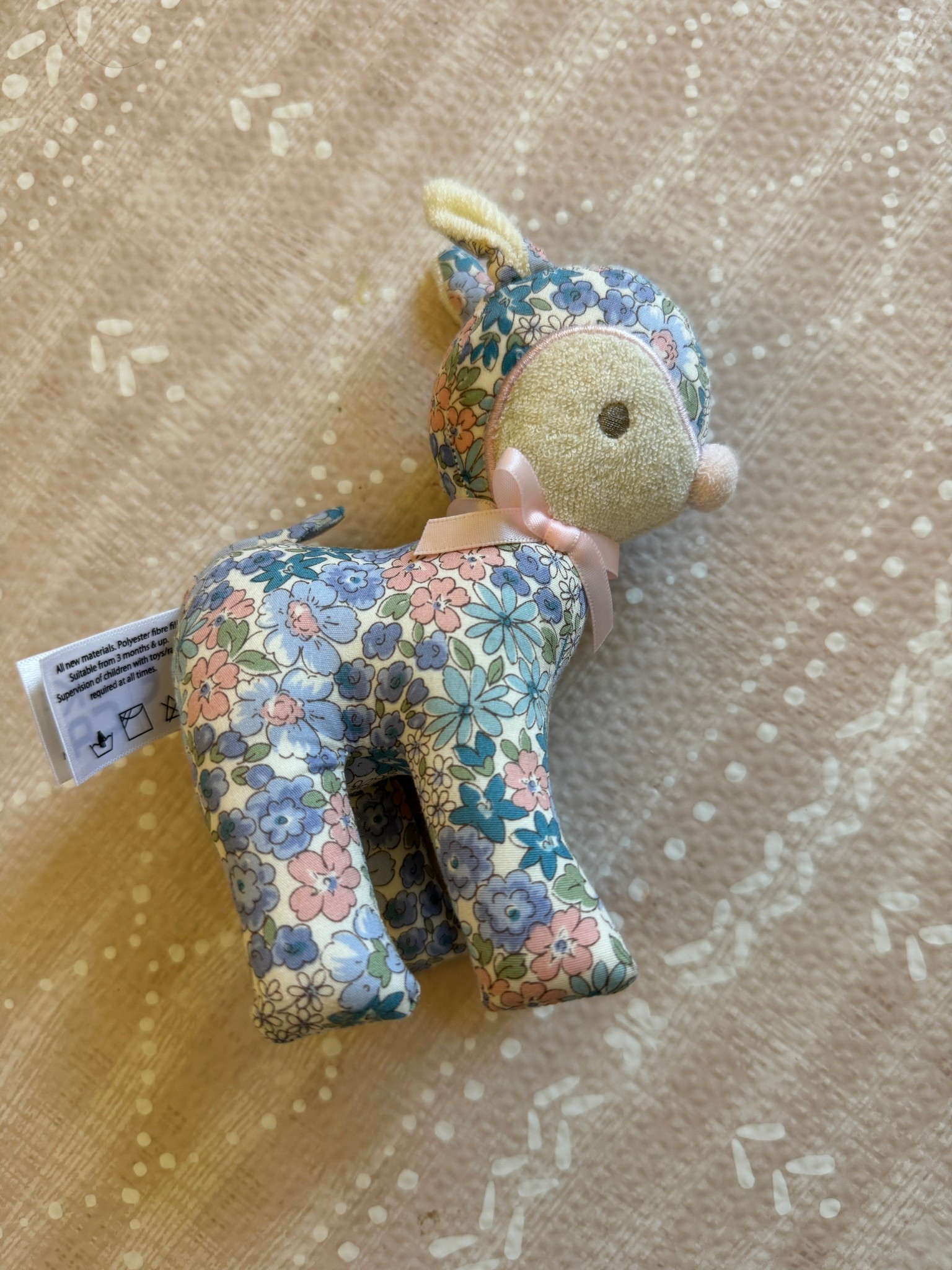 Cannot get over how cute this brand is! snagged this precious liberty print rattle for my baby 

#LTKBaby #LTKBump #LTKFindsUnder50