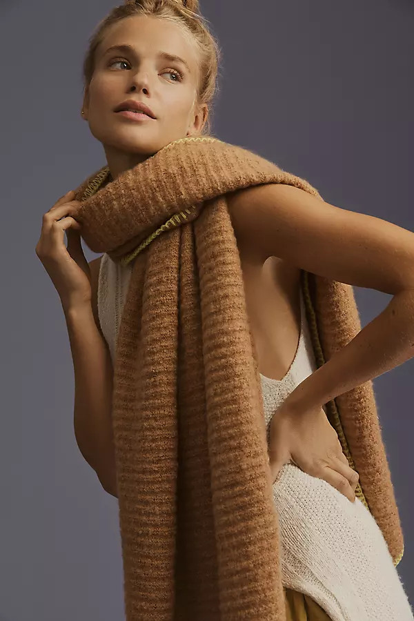 By Anthropologie Bouclé Scarf | Anthropologie (US)