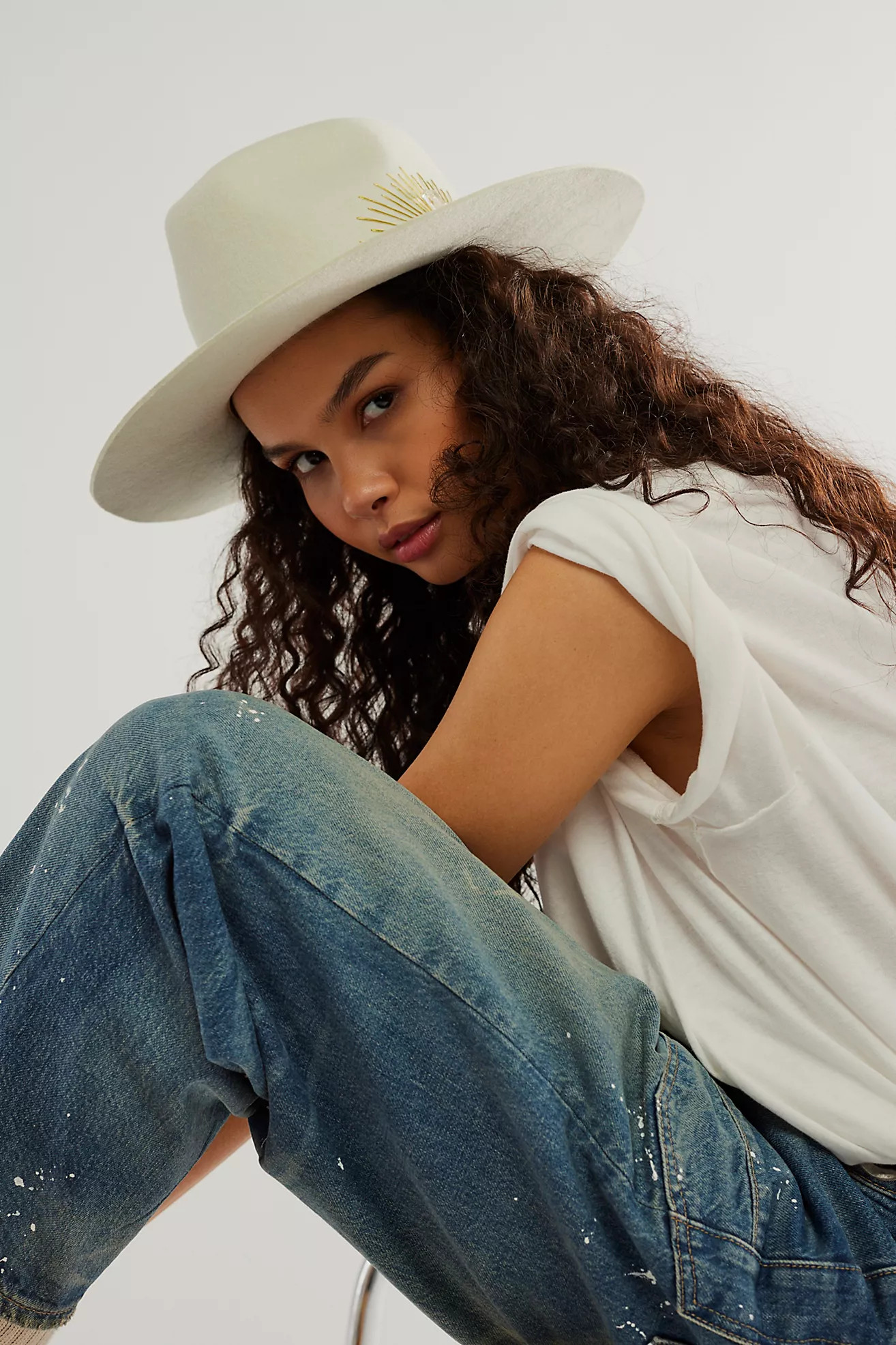 McVie Cashmere Rancher Hat | Free People (Global - UK&FR Excluded)