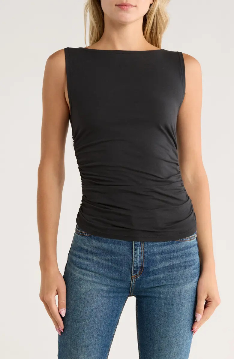 rag & bone Lucy Ruched Sleeveless Top | Nordstromrack | Nordstrom Rack