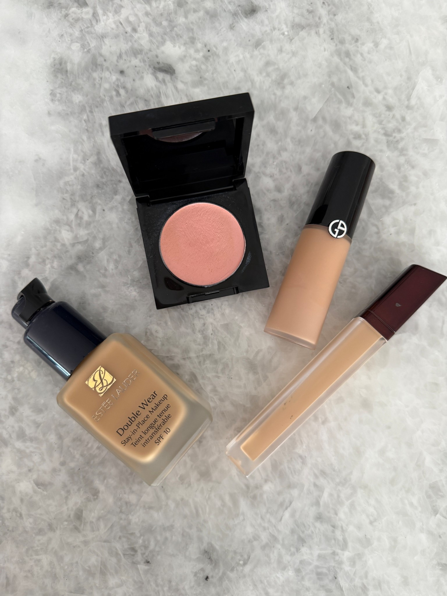 Hourglass concealer: sepia 
Armani concealer: 4.5
Foundation: 2N2
Palladio under eye corrector

#LTKFindsUnder50 #LTKBeauty #LTKHome