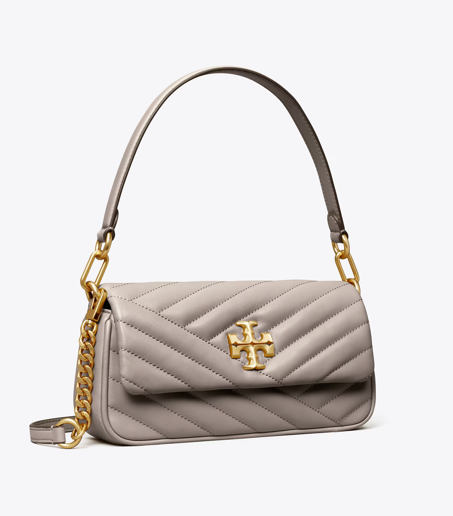 Small Kira Chevron Flap Shoulder Bag: Women's Designer Shoulder Bags | Tory Burch | Tory Burch (US)