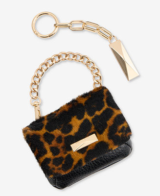 Taylah Leopard Print Hair Calf Mini Bag, Macy's Exclusive | Macy's