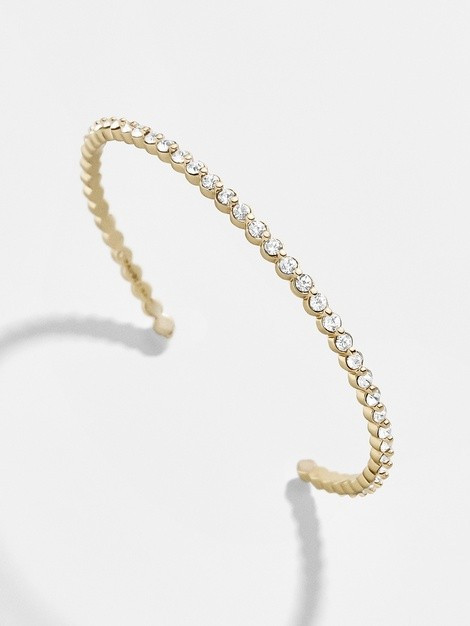 Luella Tennis Cuff Bracelet | BaubleBar (US)