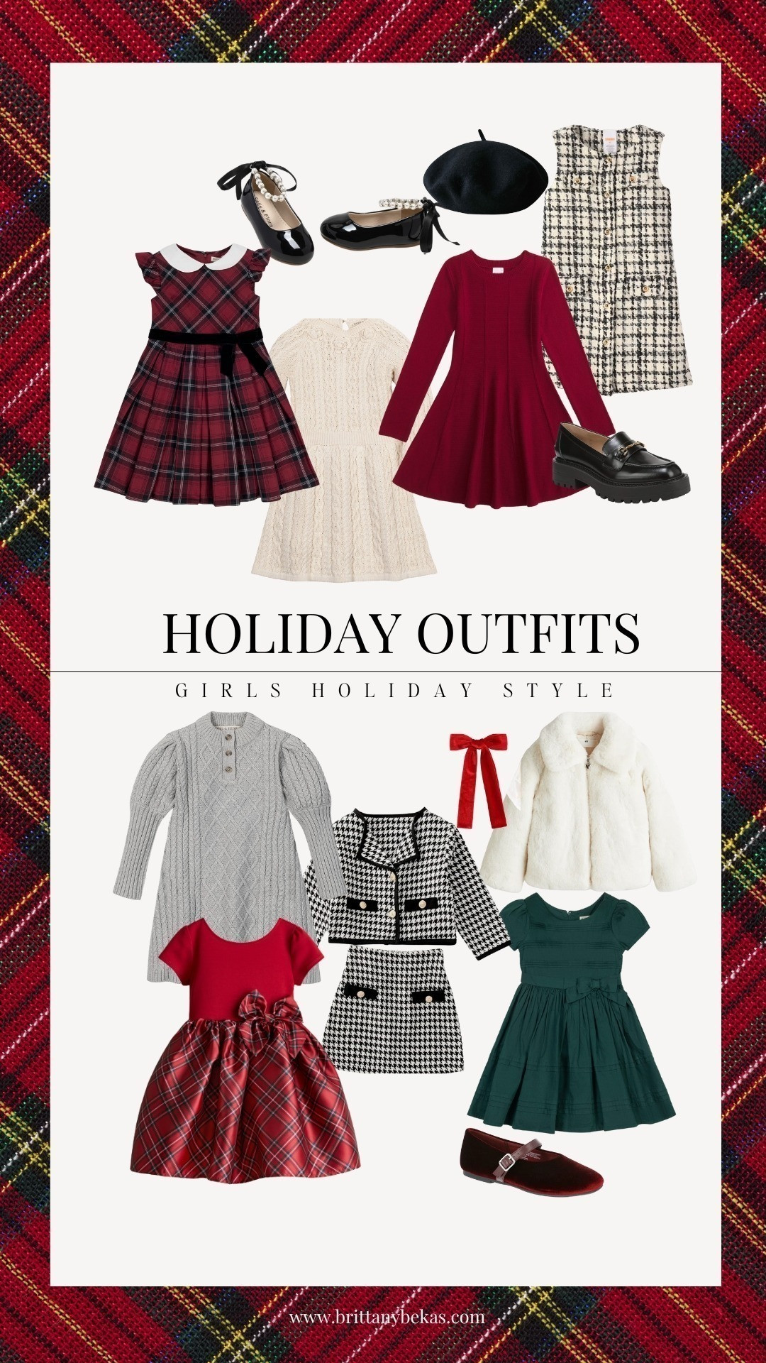 Girls holiday fashion including plaid dresses, sweater dresses, houndtooth sets, patent leather shoes, amazon finds and fur jackets. Christmas outfits for girls. Christmas card photo outfits. Holiday card photo outfits. 

 

#LTKHoliday #LTKKids