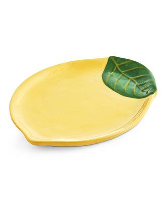 Martha Stewart Collection Hello Sunshine Figural Lemon Appetizer Plate, Created for Macy's & Revi... | Macys (US)