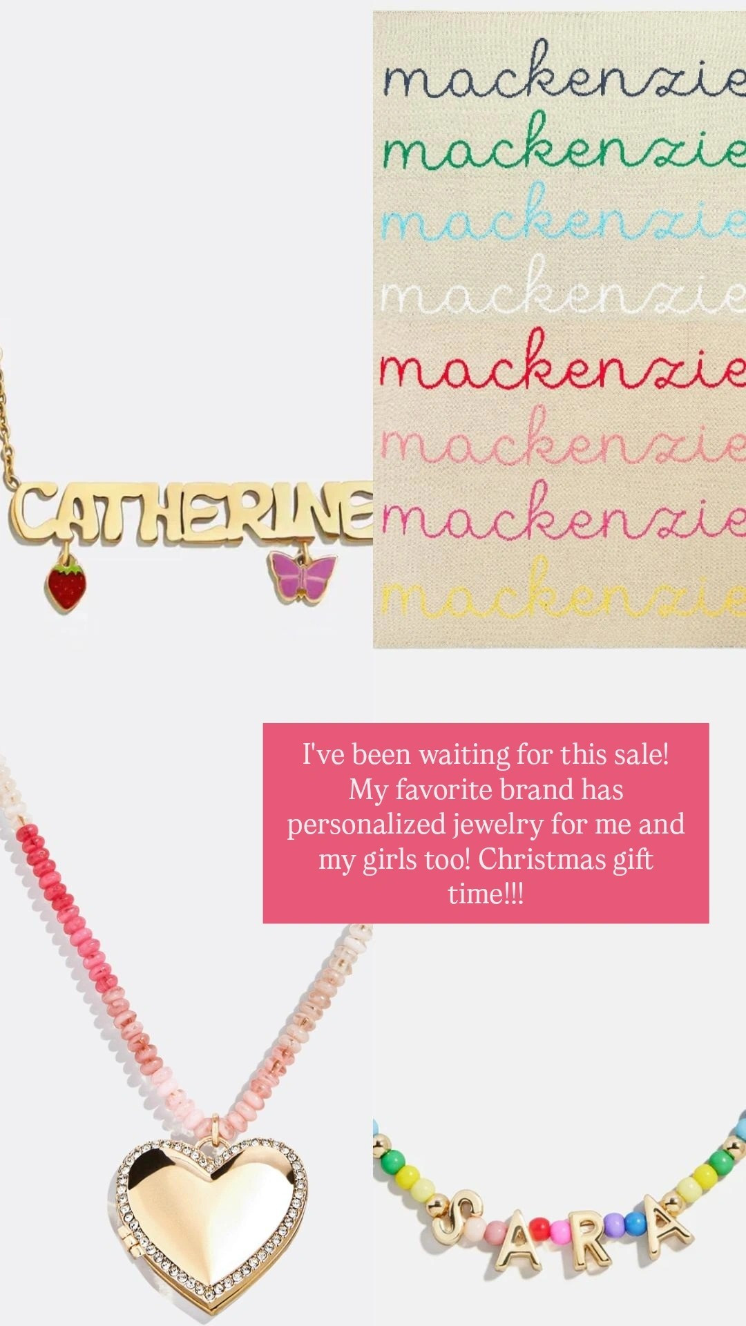 Adorable personalized sentimental gifts for the girls tweens in your life perfect for Christmas

#LTKSeasonal #LTKGiftGuide #LTKKids