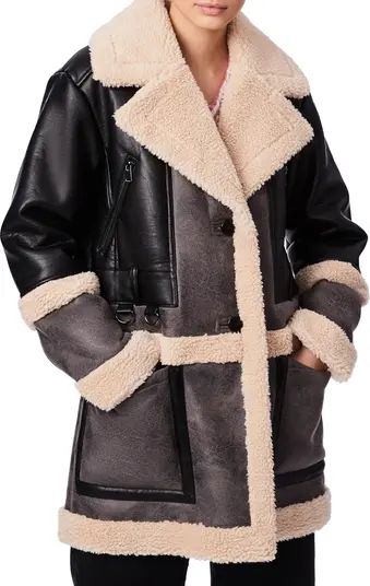 Get Over It Faux Shearling Jacket | Nordstrom