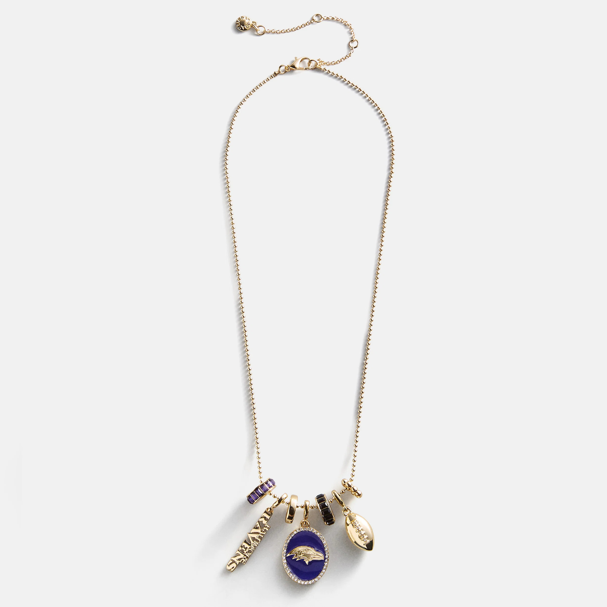 NFL Cluster Charm Necklace - Baltimore Ravens | BaubleBar