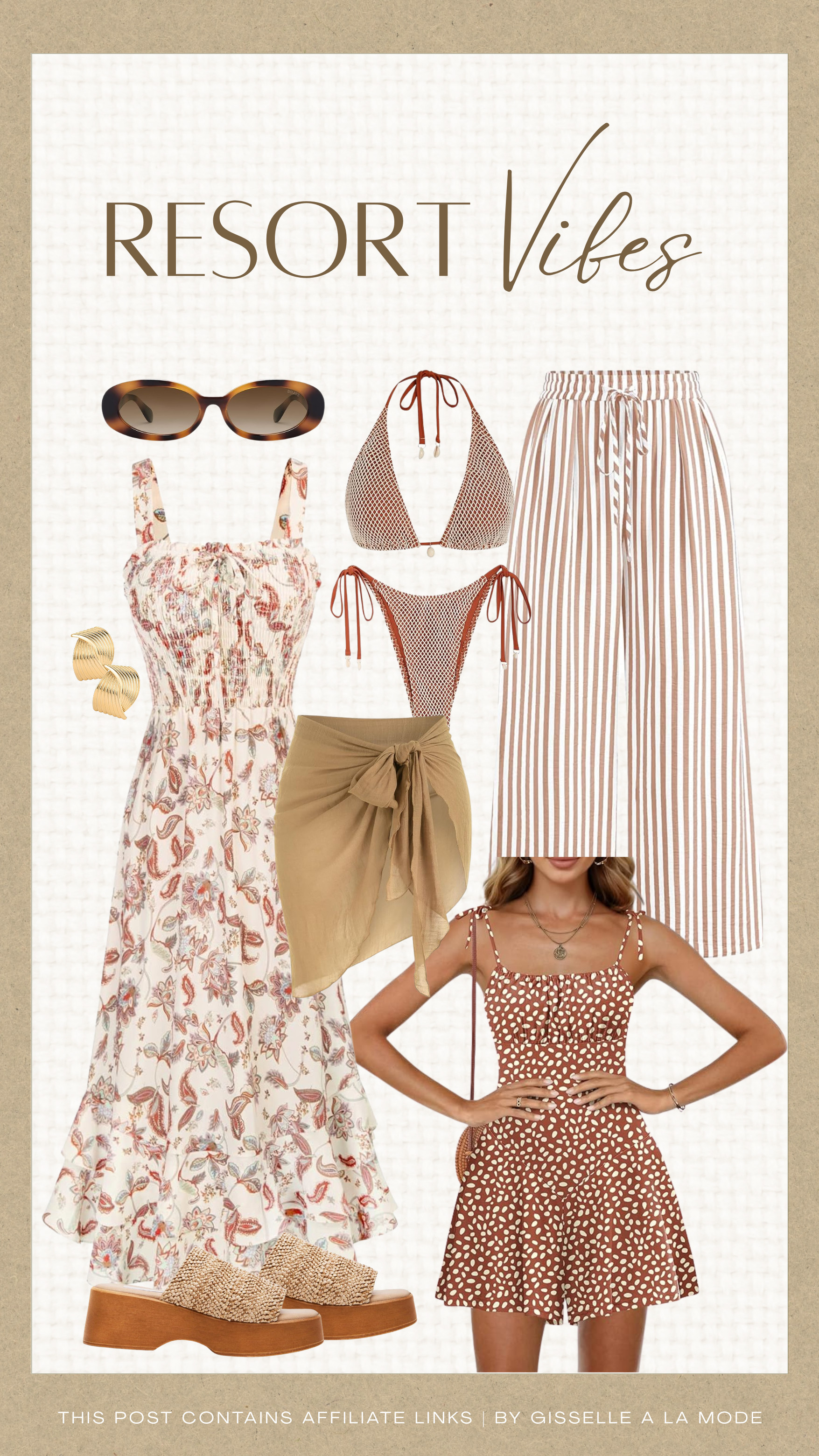 Breezy silhouettes, warm tones, and effortless vacation energy 🌴 These pieces were made for golden hour and seaside dinners. 

 #LTKSeasonal #LTKSwim #LTKTravel