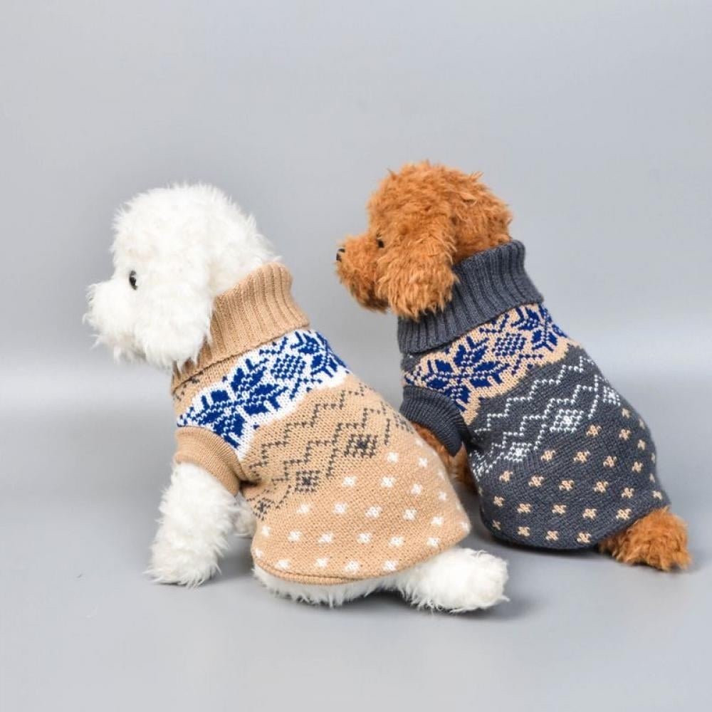 Dog Sweater Knitwear Thickening Warm Dogs Shirt Winter Puppy Sweater for Small Medium Daily Wear ... | Walmart (US)