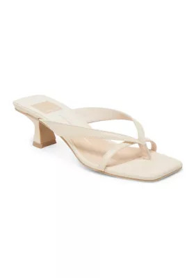 Dolce Vita Women's Brevel Kitten Heel Sandals, 6M | Belk