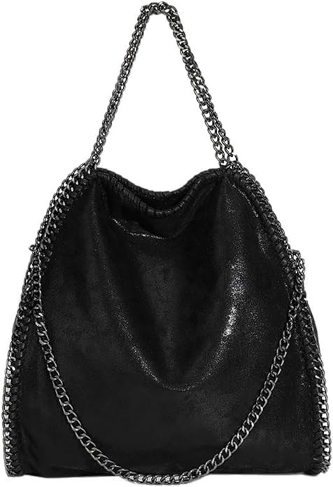 Women Handbag Large Capacity Tote bag Crossbody Shoulder Bag Fashion Hobo Chain Bag Purse for Wom... | Amazon (US)