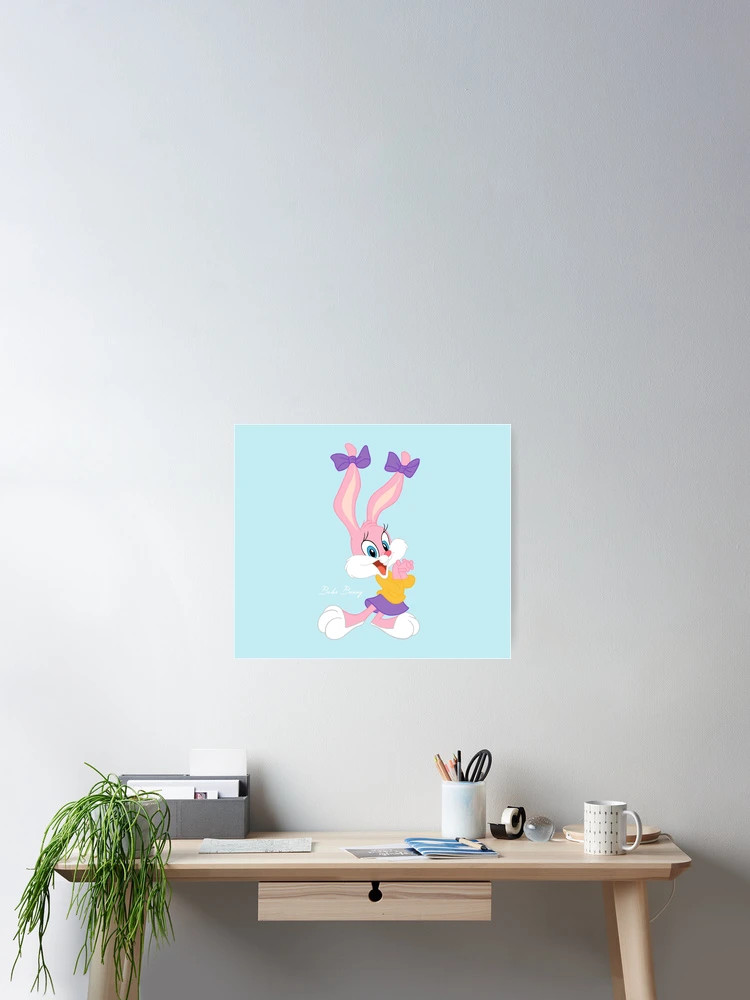 Babs Bunny Poster | Redbubble (US)
