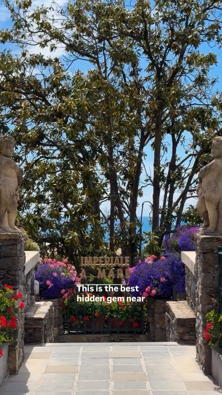 Checking into the iconic Imperiale Palace Hotel feels like stepping into another era—grand seaside terraces, historic charm, and endless views over the sparkling Ligurian coast. From slow mornings overlooking the Mediterranean to sunset aperitivos by the water, every moment here is effortlessly glamorous.

This is the kind of place that reminds you why the Italian Riviera has captivated travelers for generations.

📍 Imperiale Palace Hotel, Santa Margherita Ligure

#ItalianRiviera #SantaMargheritaLigure #LuxuryTravel Liguria #ItalyTravel BoutiqueHotels MediterraneanMagic HotelWithAView TheJQList LuxuryHotels #hotels @imperialepalacesml
