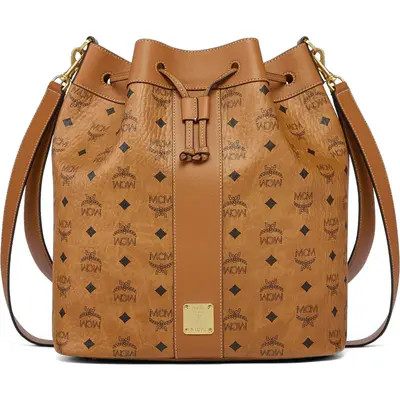 MCM Large Dessau Drawstring Bag in Visetos in Co at Nordstrom | Nordstrom