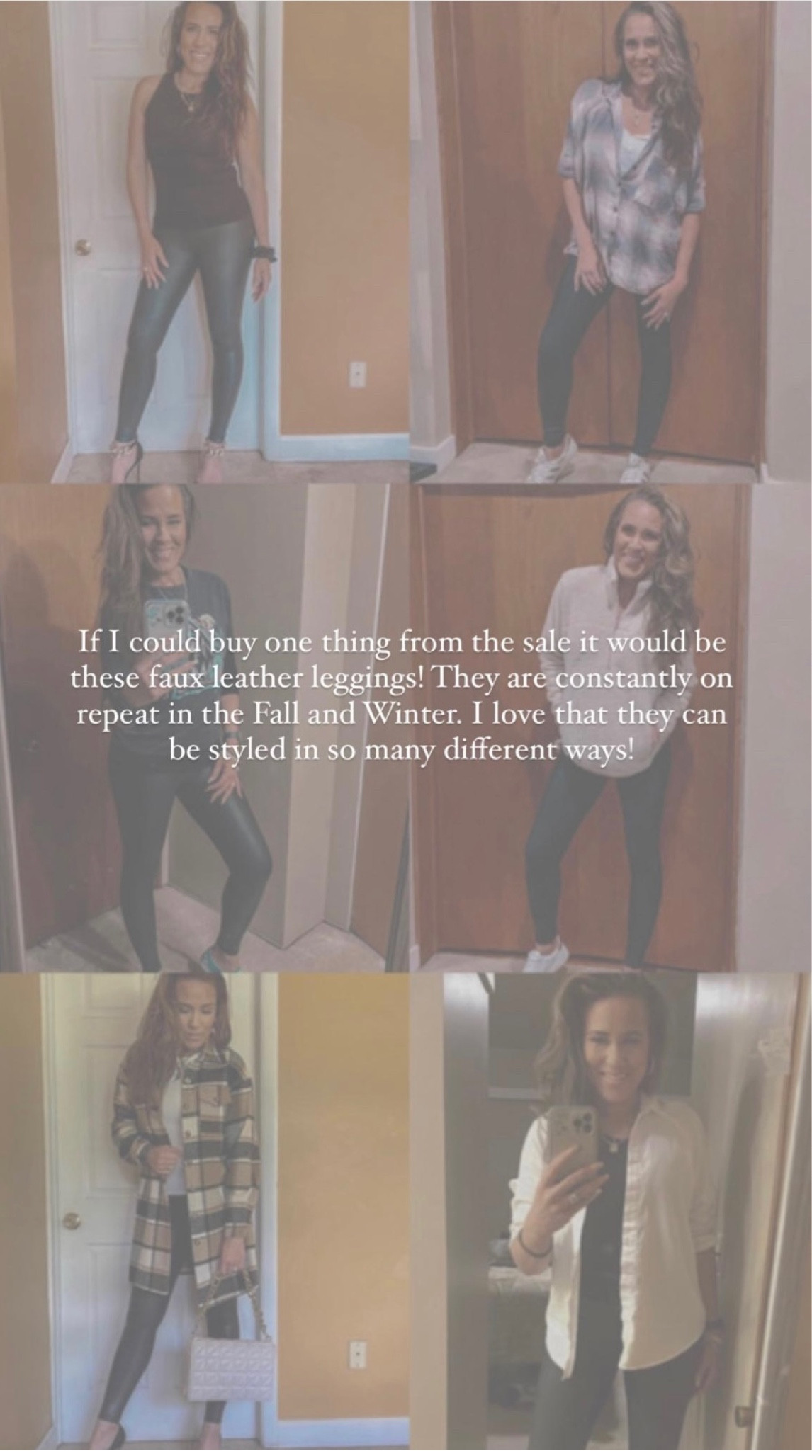 The Nordstrom Anniversary Sale ends Sunday! Shop now before prices go up on August 5th! I’m 5’10 and I’m wearing the size medium in my faux leather leggings. These are so versatile and flattering on everyone! Nordstrom Anniversary Sale, NSALE bestseller, best of NSALE, NSALE 2024 @nordstrom #LaidbackLuxeLife

Follow me for more fashion finds, beauty faves, lifestyle, home decor, sales and more! So glad you’re here!! XO, Karma

#LTKFindsUnder100 #LTKxNSale #LTKSaleAlert