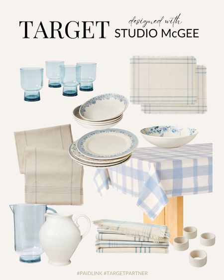Target Studio McGee, place mat, glasses, serve ware, plate, table cloth, runners bowl, beverage server, pitcher, cloth towel, cloth napkin, napkin ring 

#LTKsalealert #LTKstyletip #LTKhome