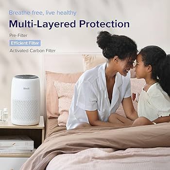 LEVOIT Air Purifiers for Bedroom Home, 3-in-1 Filter Cleaner with Fragrance Sponge for Sleep, Smo... | Amazon (US)