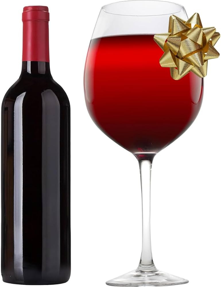 SCS Direct Oversized XL Giant Wine Glass (33.5oz) - Holds a Full Bottle of Wine or Jumbo Cocktail... | Amazon (US)