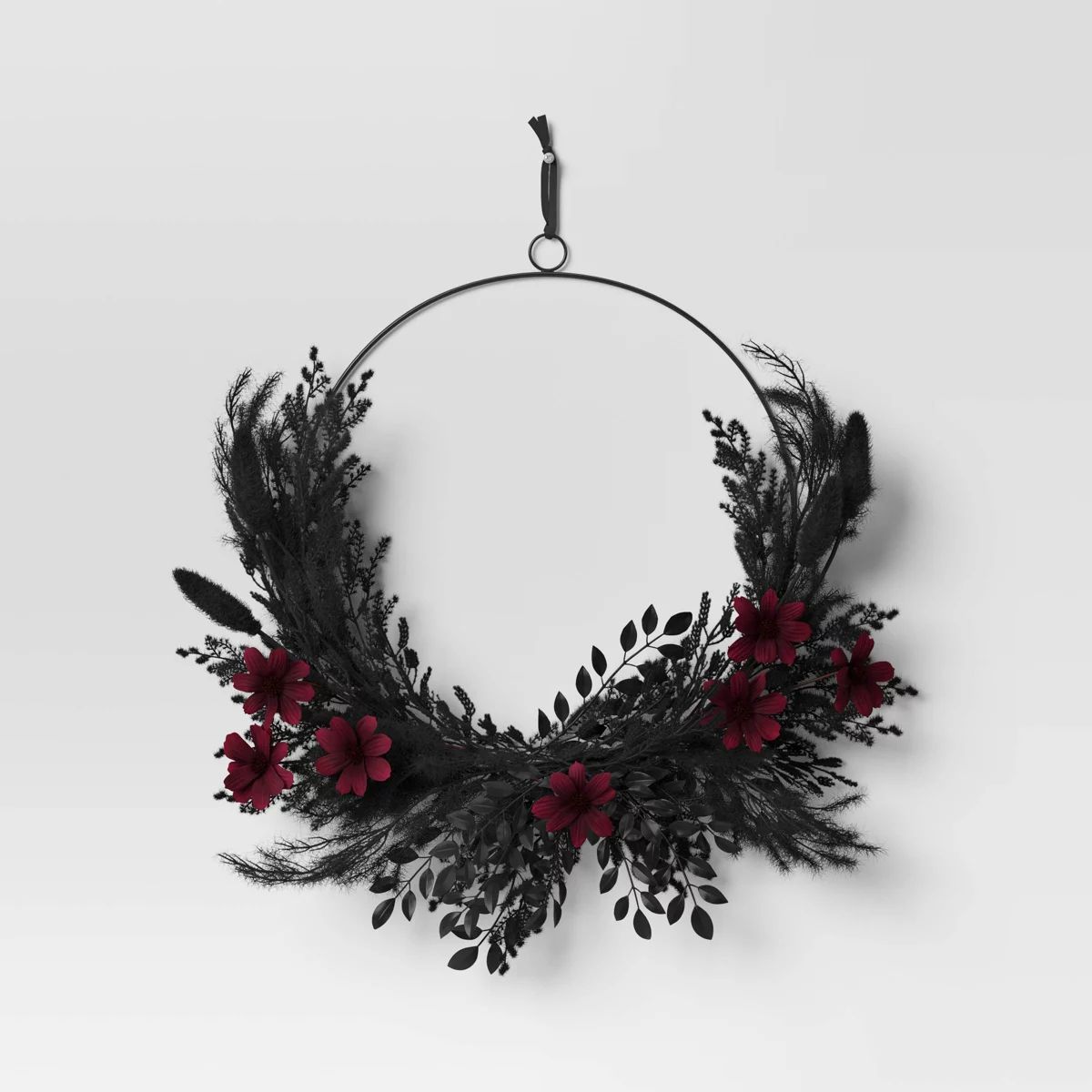 Cosmos and Grass Halloween Wreath - Threshold™ | Target