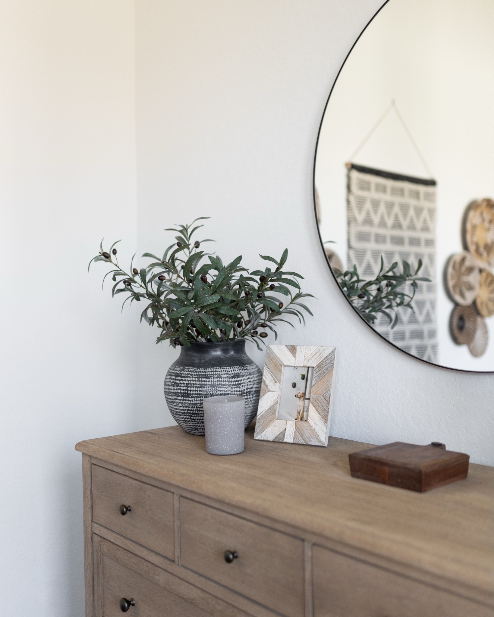 These are my favorite artificial olive stems! I love using faux florals mixed with real houseplants throughout my home.

#LTKHome