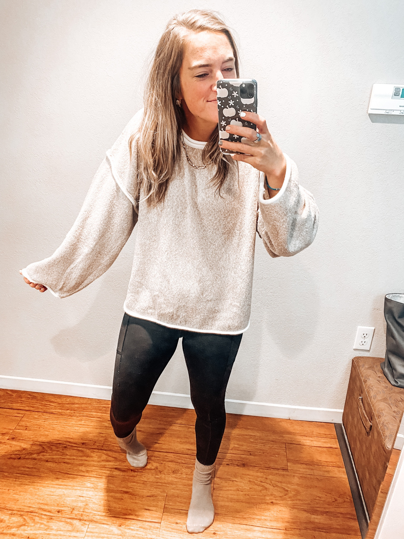 Cozy sweater
Amazon sweater 
Comfy 
Athleisure 
Sweater and leggings 

#LTKstyletip #LTKsalealert #LTKSeasonal