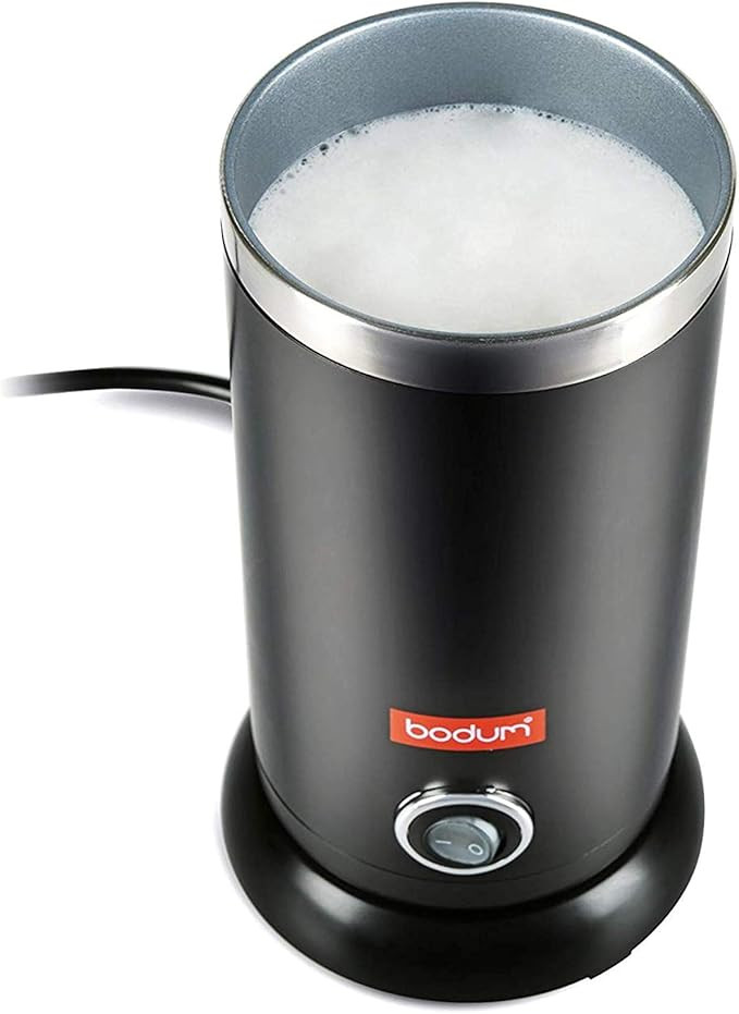 Bodum 11870-01US Bistro Electric Milk Frother, 10 Ounce, Black | Amazon (US)
