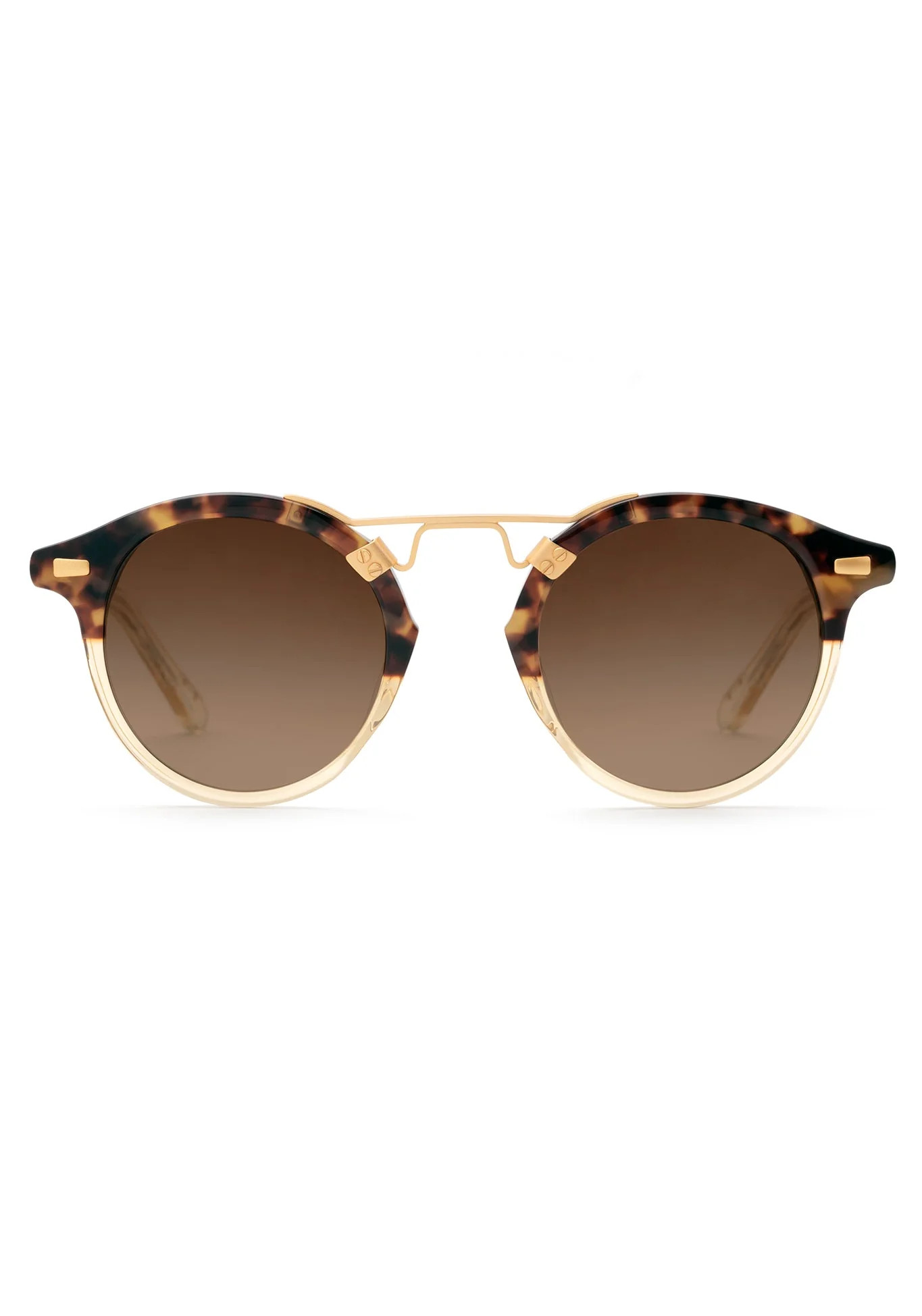 Blonde Tortoise to Champagne Polarized 24K | KREWE Eyewear