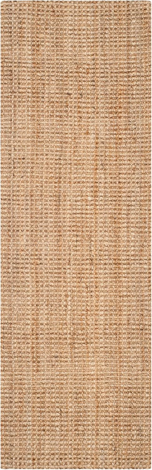 SAFAVIEH Natural Fiber Collection Runner Rug - 2'3" x 7', Natural Brown, Handmade Jute, Farmhouse... | Amazon (US)