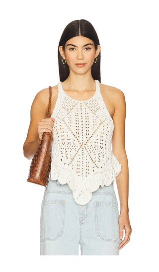 Sea Song Tank in Ivory | Revolve Clothing (Global)