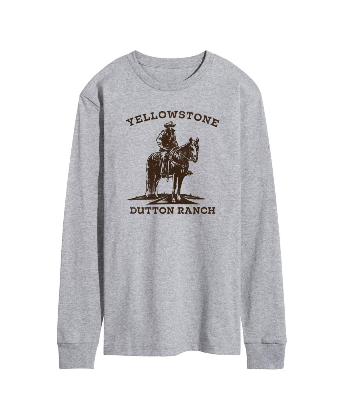 Men's Yellowstone Cowboy Long Sleeve T-shirt | Macys (US)