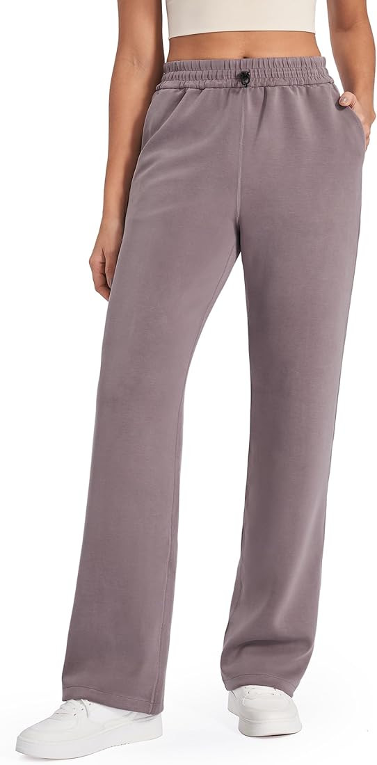 G4Free Yoga Pants Womens Wide Leg Sweatpants High Waist Modal Soft Pants Casual Drawcord Workout ... | Amazon (US)