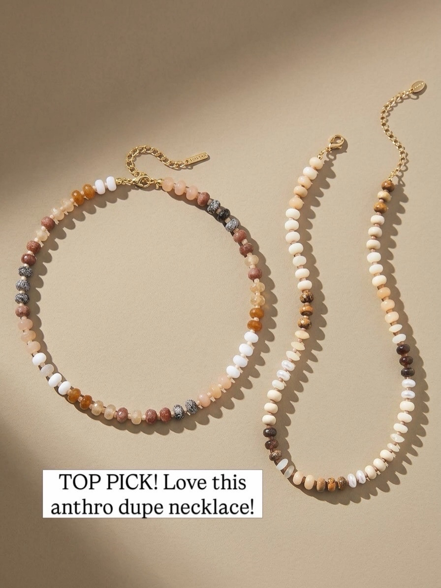 Amazon beaded gemstone necklace 

#LTKmomlife #LTKMothersDay #LTKU