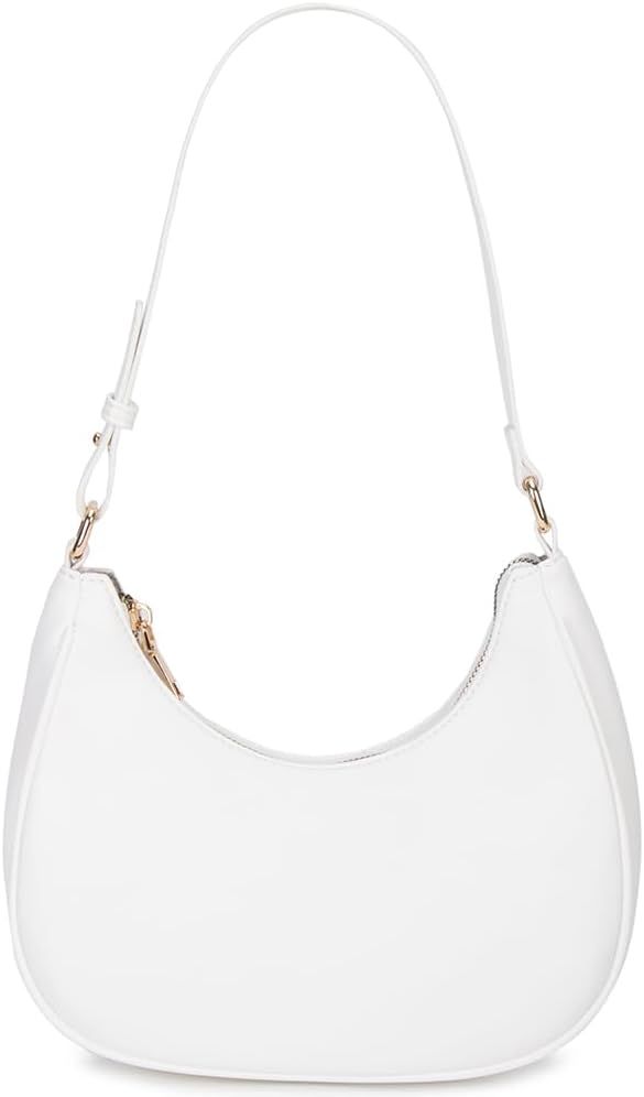 WSRYDJDL Crescent Shoulder Bags for Women Cute Hobo Tote Handbag Under the Arm Purses Mini Clutch... | Amazon (US)