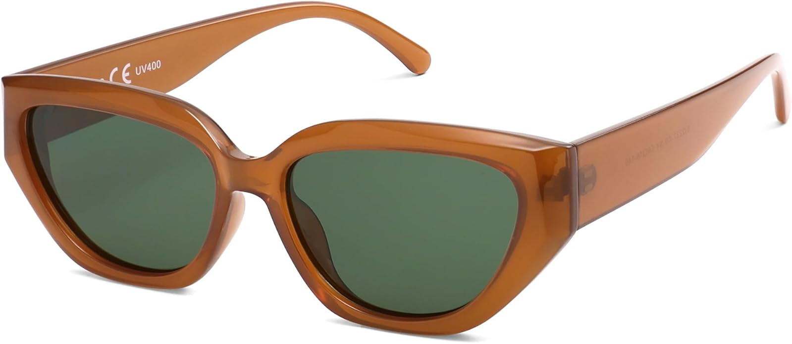 SOJOS Trendy Cute Cat Eye Polarized Sunglasses for Women Fashion Cateye Womens Sunnies SJ2237 | Amazon (US)