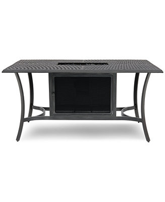 Wythburn Bar Height Outdoor Fire Pit, Created for Macy's - Macy's | Macy's