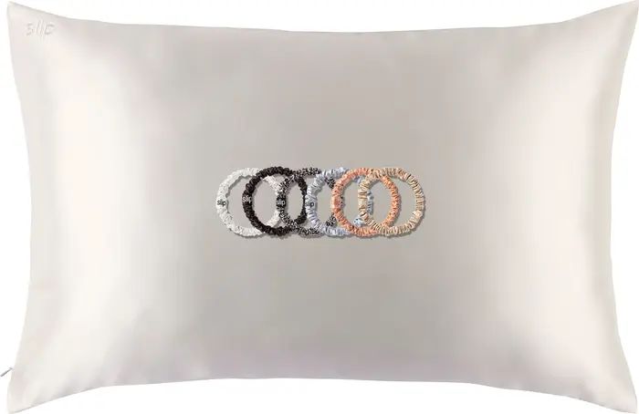 Pure Silk Pillowcase & Skinny Scrunchie Set (Nordstrom Exclusive) $128 Value | Nordstrom