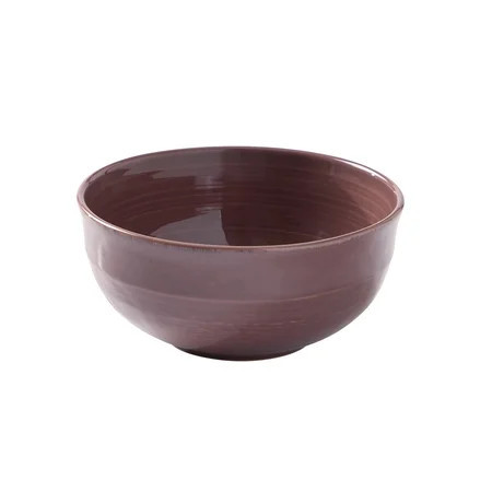 Better Homes & Gardens Artisan 18 oz Round Purple Stoneware Serving Bowl | Walmart (US)