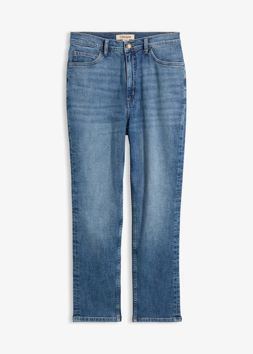 Slim-Fit-Jeans High Waist cropped | Bonprix DE