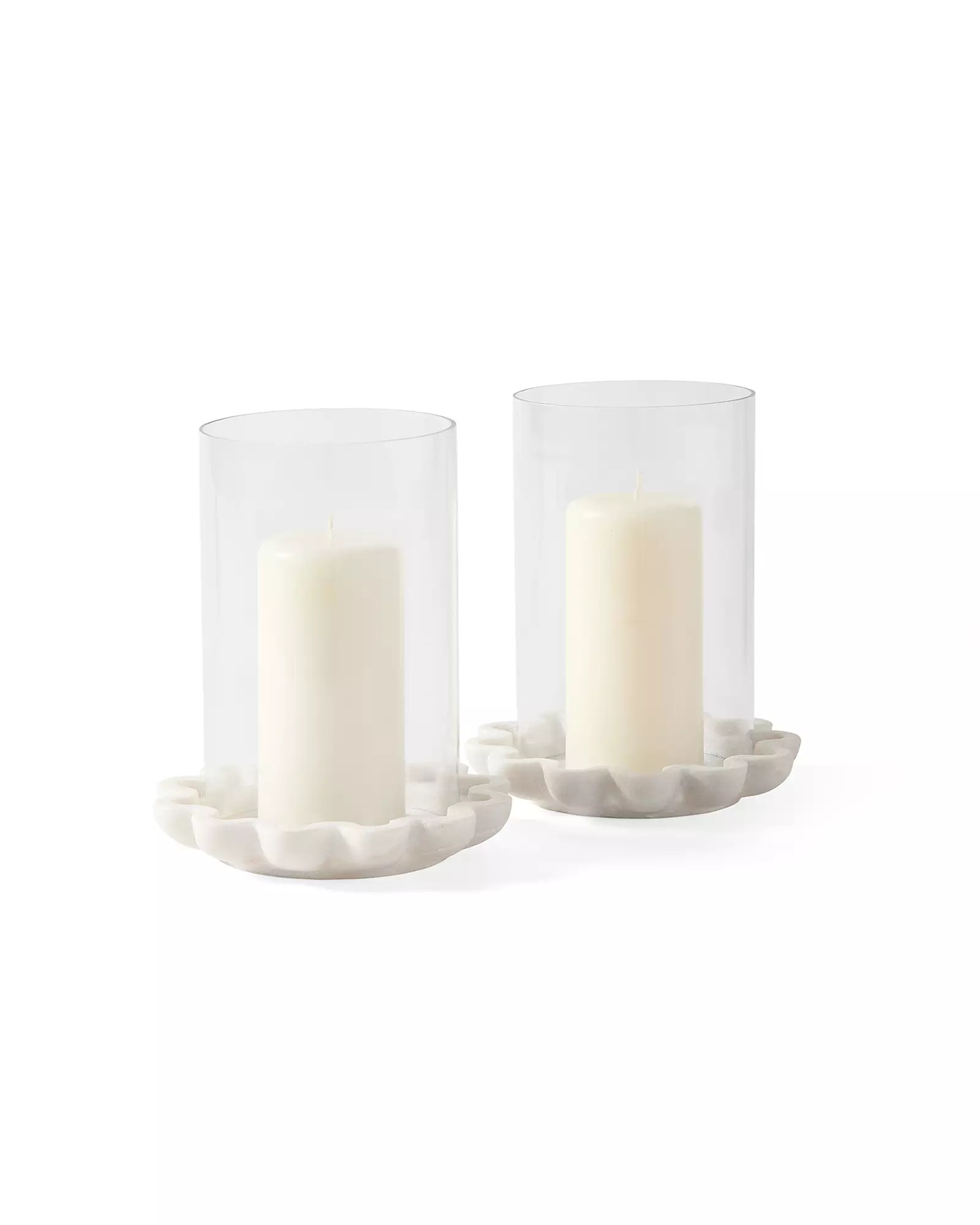 Tilden Marble Hurricane (Set of 2) | Serena and Lily