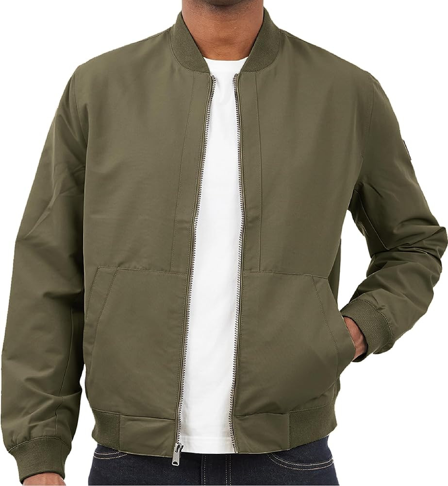 Lucky Brand Men's Classic Bomber Jacket | Amazon (US)