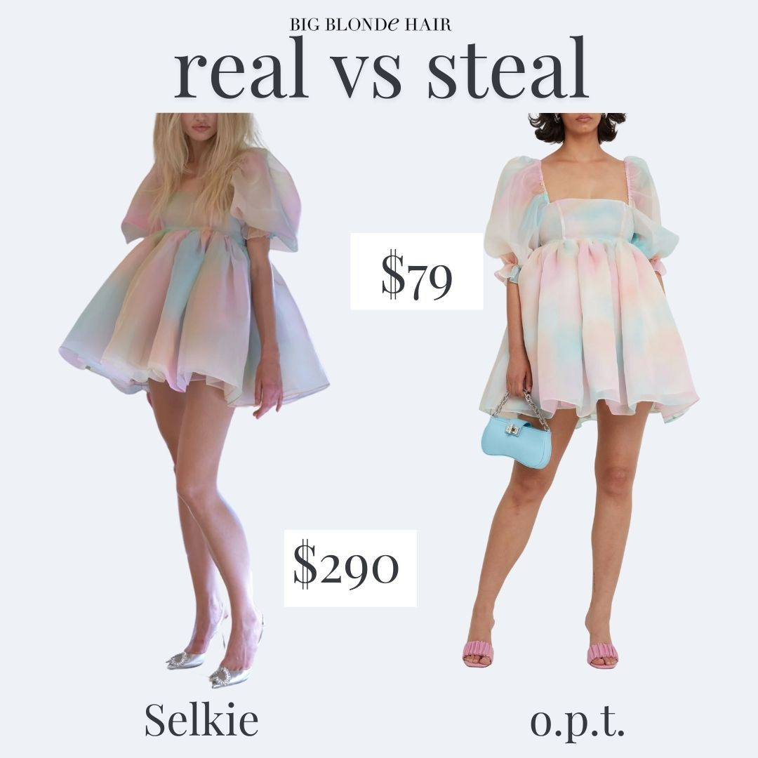 Look for less we love! The real dress has been spotted on Amanda Batula and Lala Kent